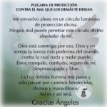 PLEGARIA DE PROTECCIÓN CONTRA EL MAL QUE LOS DEMÁS TE DESEAN