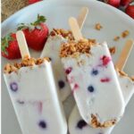 Paletas de YOGHURT con avena